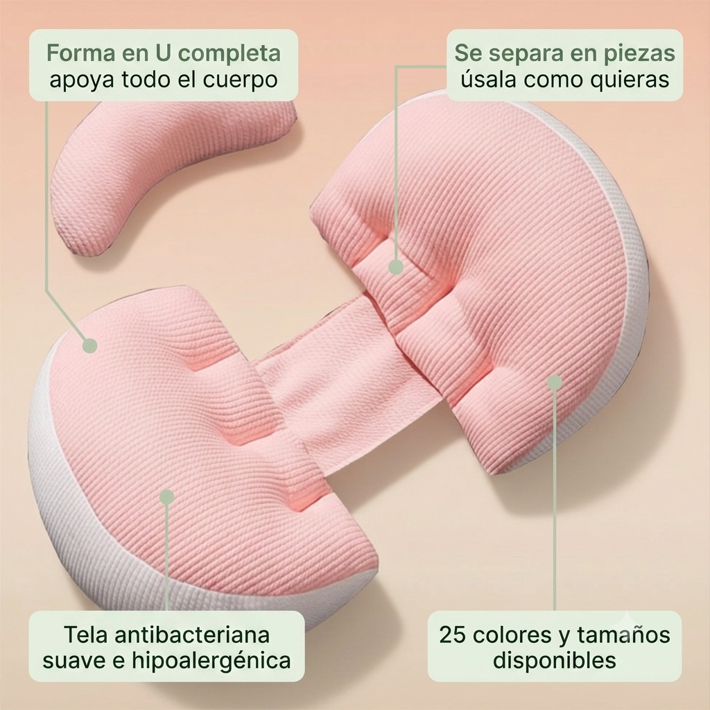 Nidae — Almohada de Embarazo en Forma de U